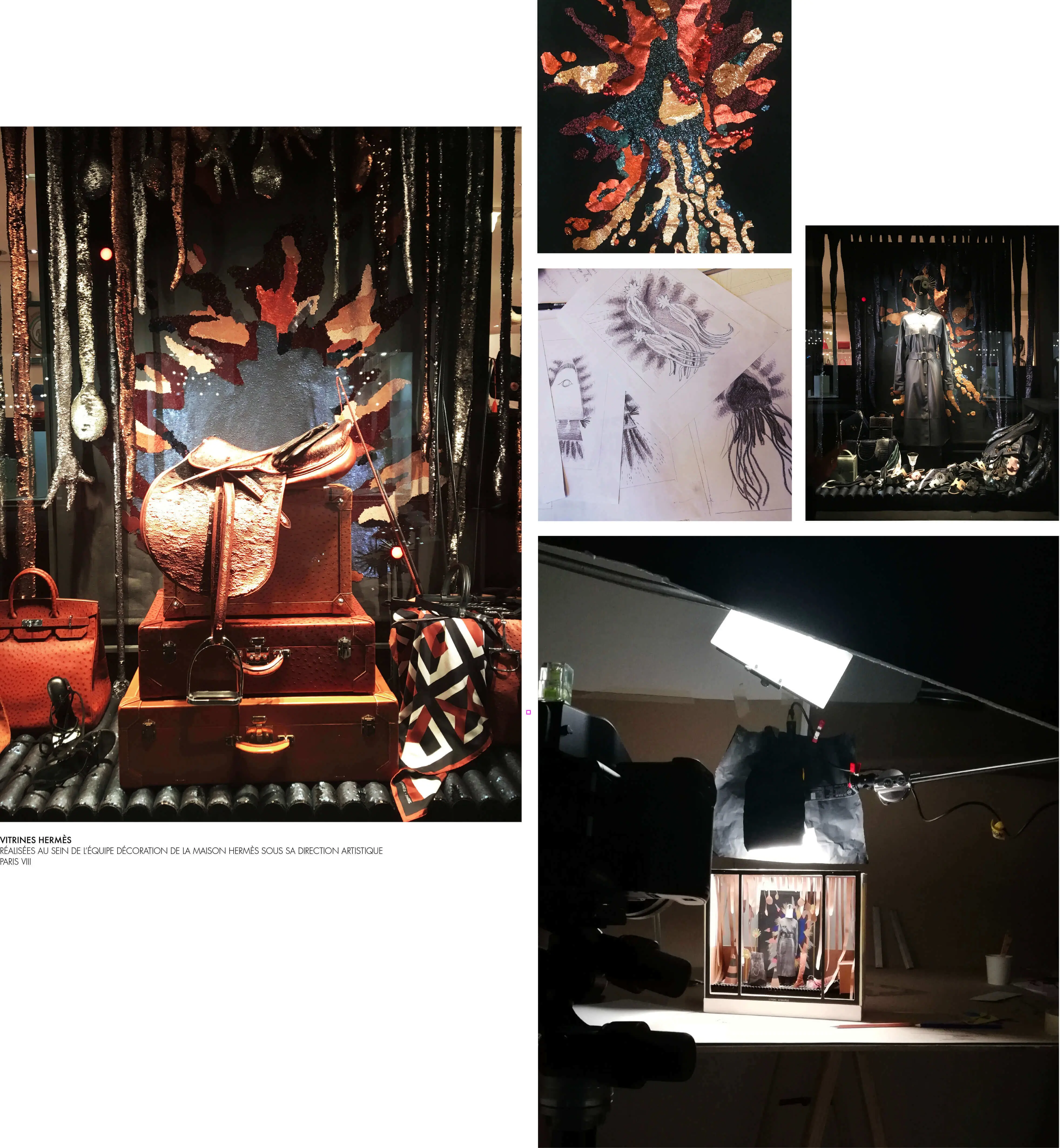 Vitrines Hermès