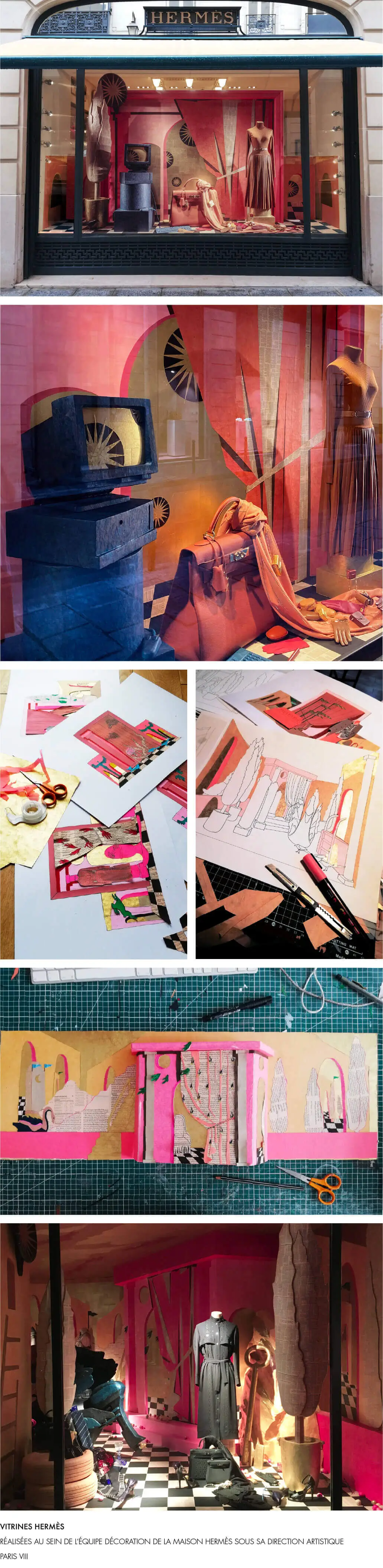 Vitrines Hermès